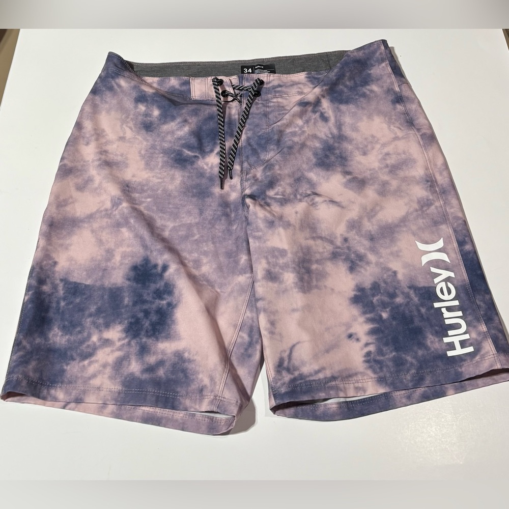 Hurley Tie-Dye Board Shorts size mens 34